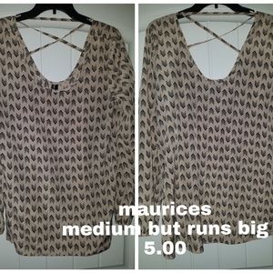 Maurices blouse.. size medium